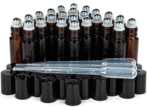 Amber 10 ml glass - amber,,