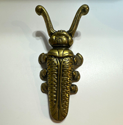 Vintage brass finish beetle - brass,