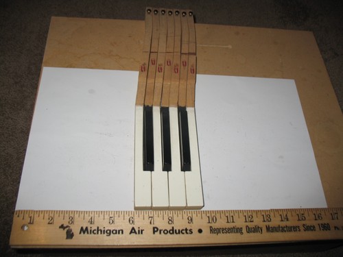 Vtg chickering sons piano - 7,