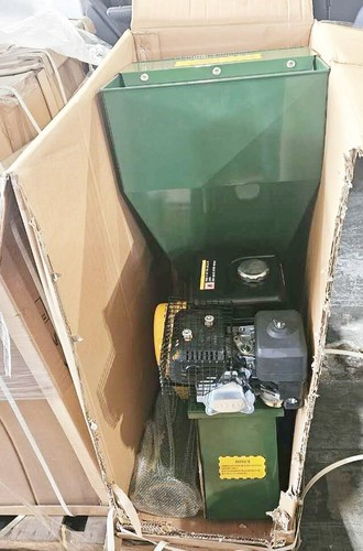 New wood chipper - new,
