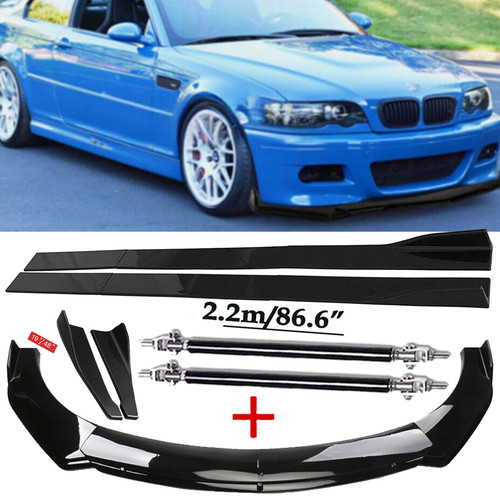 Front bumper lip - front, side