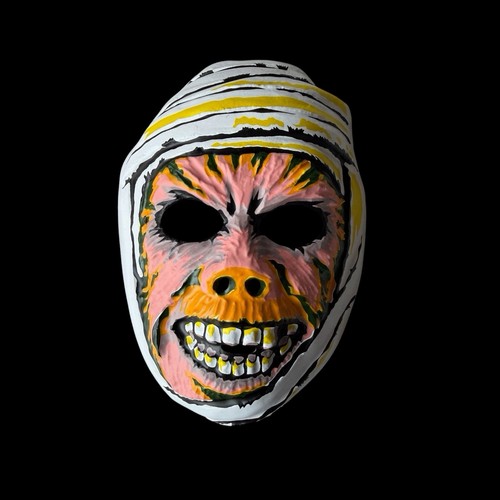 Vintage mummy halloween mask - vintage,