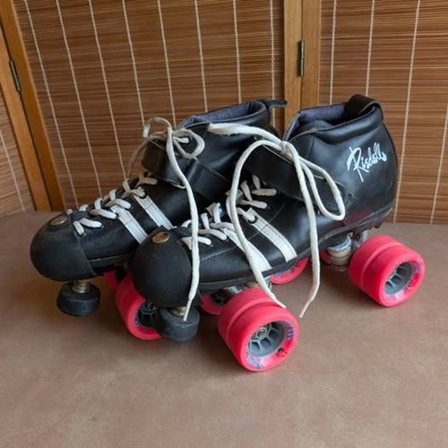 Riedell 265 vandal black - black, red