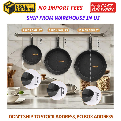 Cast iron skillet pre - skillet,