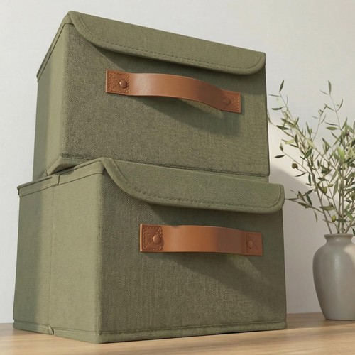 Decorative linen storage boxes - decorative,