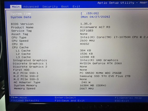 Alienware m17 laptop 3 - alienware,