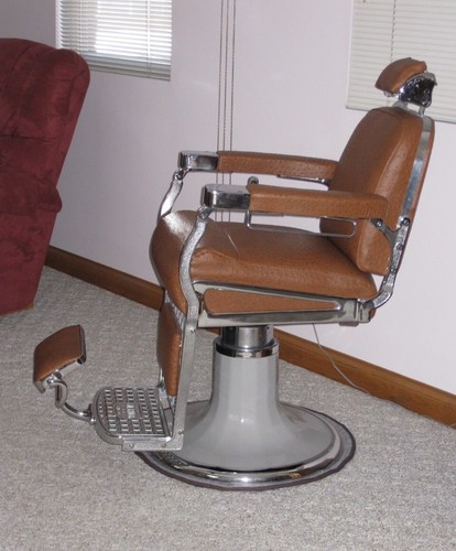Antique barber chair for - barber,