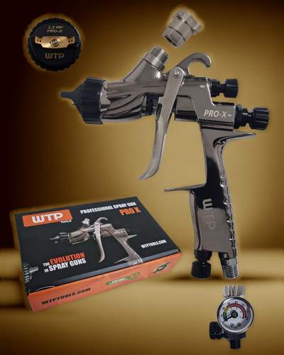 Spray paint gun automotive pro - gun,