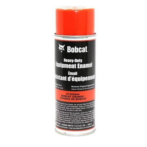 Bobcat orange spray paint - bobcat, |