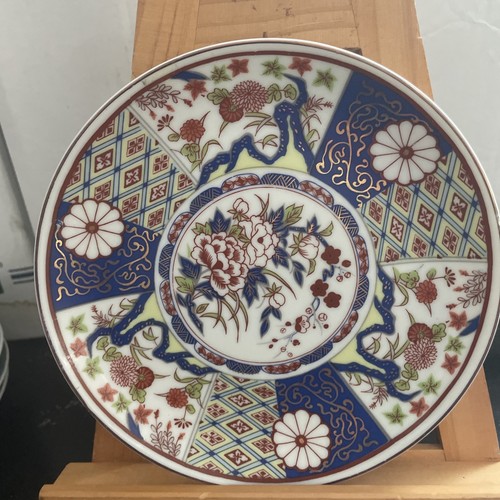 Imari plate porcelain - imari,