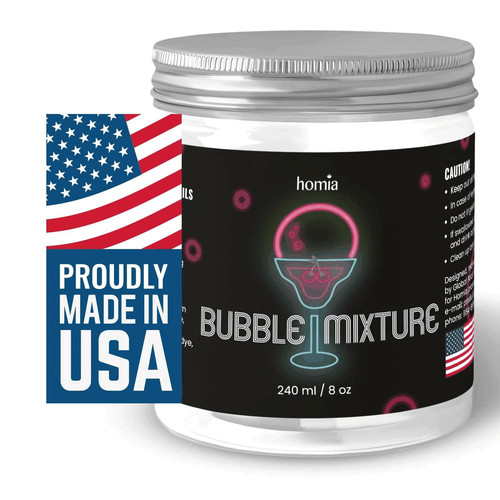 Bubble mixture for smoking gun - mixture,