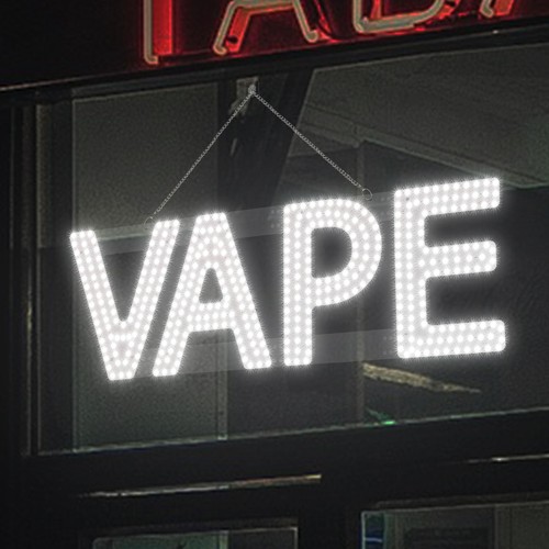 Led vape sign - led, for