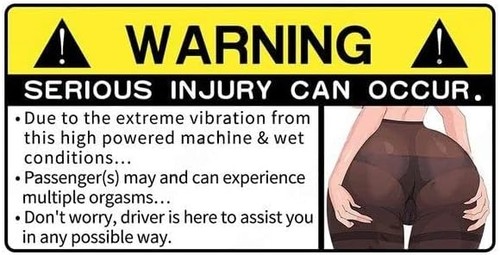 Funny warning panties peek - panties,