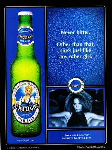 Pauli girl beer 4 rare - st.,