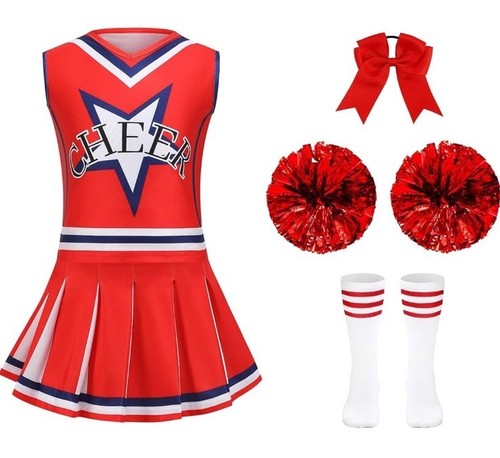 Piece cheerleader costume - 7,