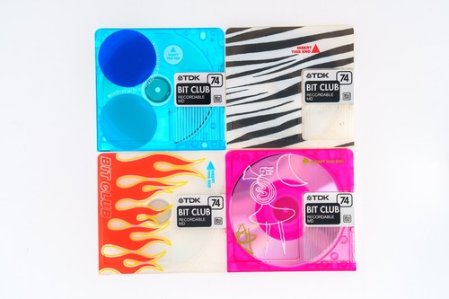 Tdk bit club minidisc lot - minidisc, (4)