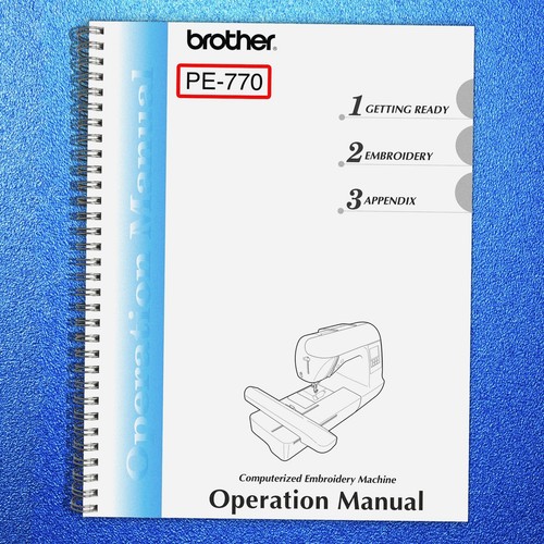 Brother 770 computerized - brother, pe-770