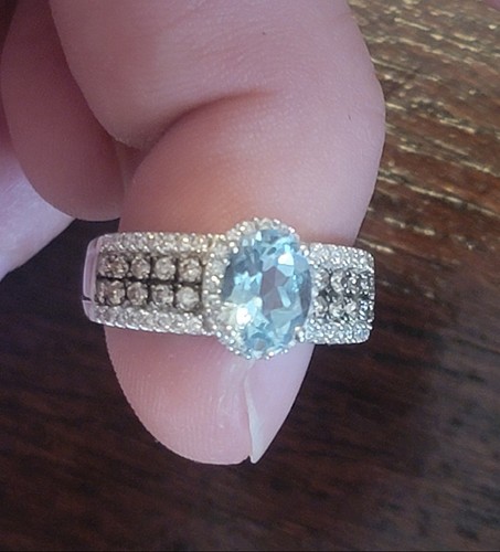 Authentic levian 14k white - authentic,