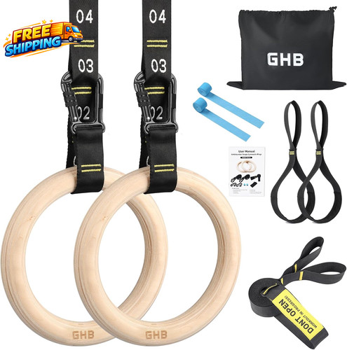 Gymnastic rings wooden - gymnastic,