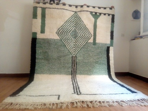 Moroccan handmade rug - rug, ,beni