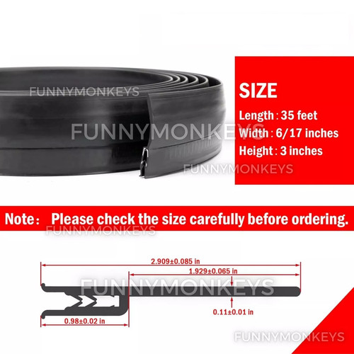 Slide out weather - slide-out, seal