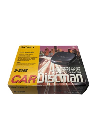 Vintage sony car discman - vintage,