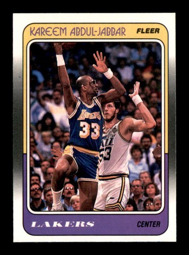 1988 fleer kareem - fleer, #64