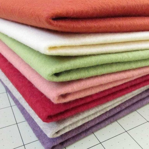 Merino wool felt blend - merino,