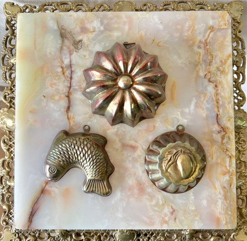 Vintage copper tone - jello, mold