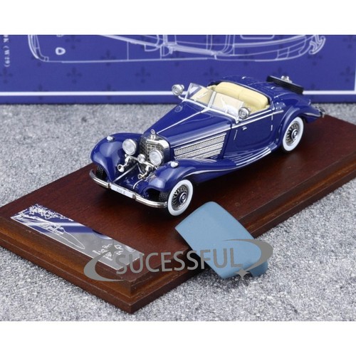 Liberty1 blue mercedes 500k - liberty1:64,