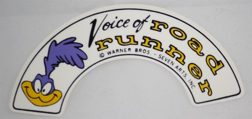 New road runner horn - horn, decal