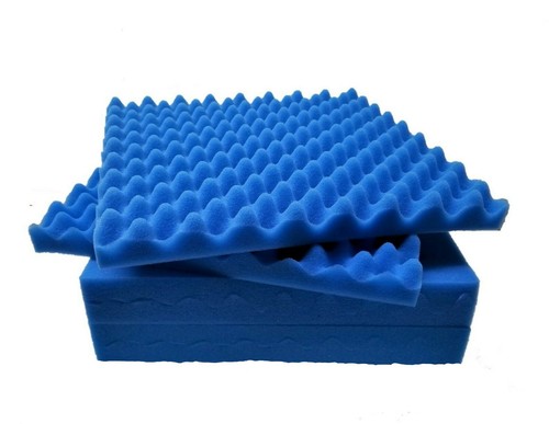 Blue egg crate acoustic - 6,