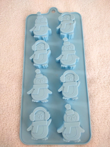 Silicone penguin winter - penguin,