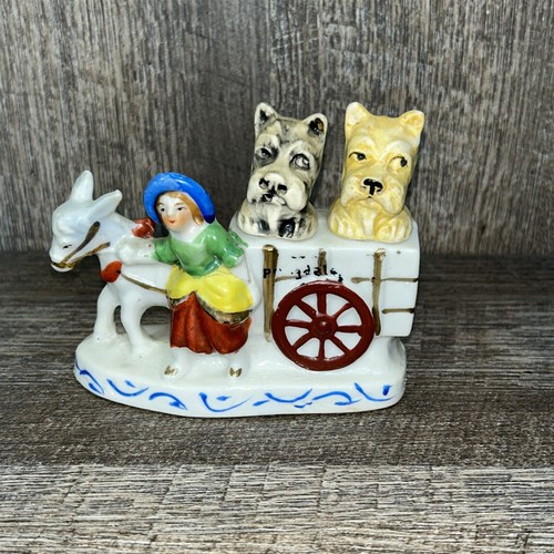 Rare vintage woman donkey - pc,
