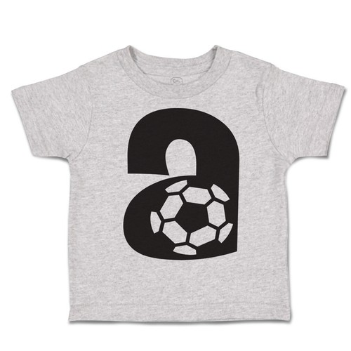 Toddler shirt letter - t-shirt, a