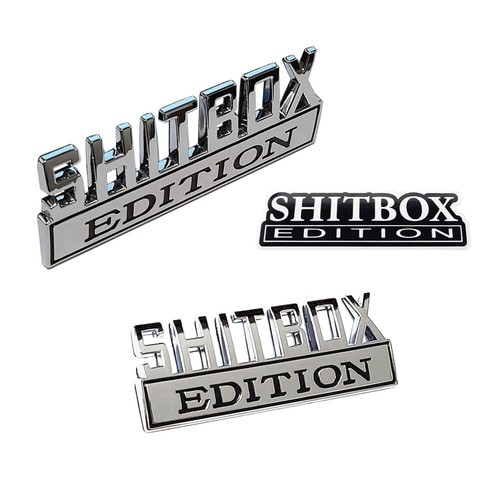 4pc shitbox edition - shitbox, chrome