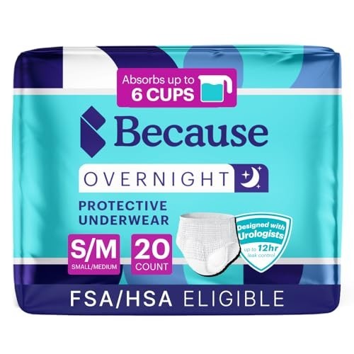 Because overnight absorbency - overnight,
