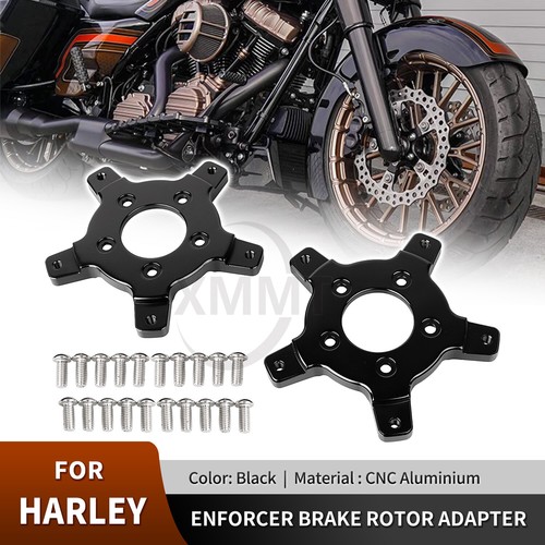 Black enforcer brake - black, rotor
