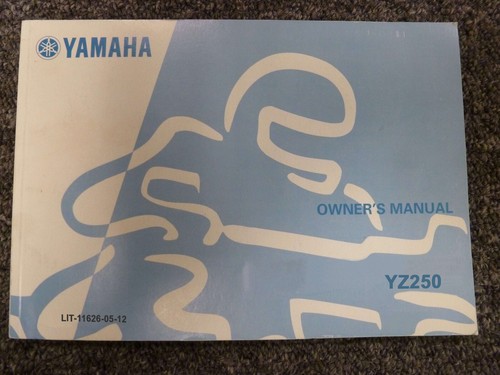 1986 yamaha yz250 - yamaha, motorcycle
