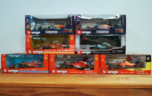 Bburago formula diecast - 1:18,