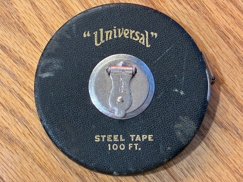 Vintage universal steel tape - steel,