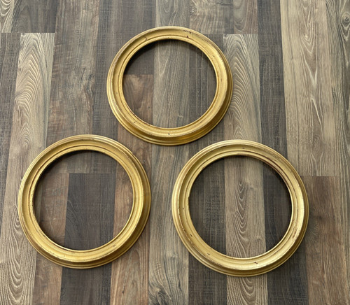 Round collector plate frames - collector,