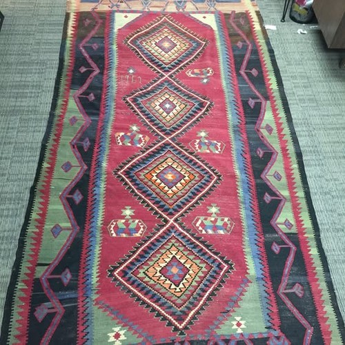 Large 1961 vintage kilim - large,