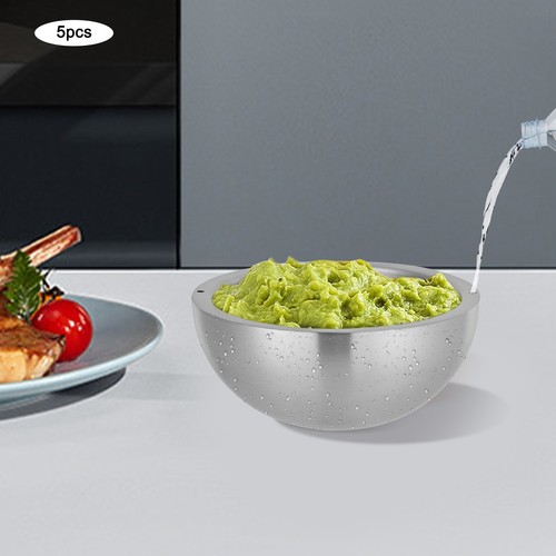 5pcs stainless steel salad - stainless,