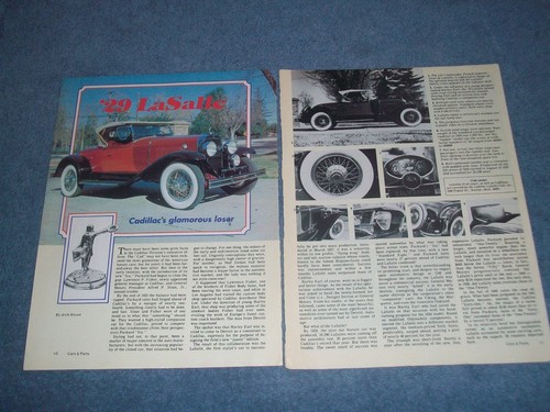 1929 lasalle roadster - lasalle,