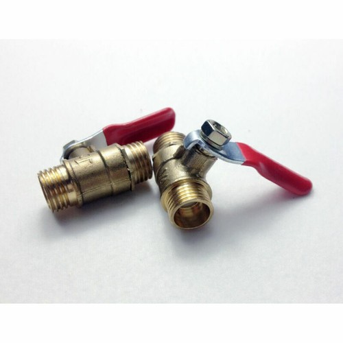 2pcs bsp ball valve full - 1/4",