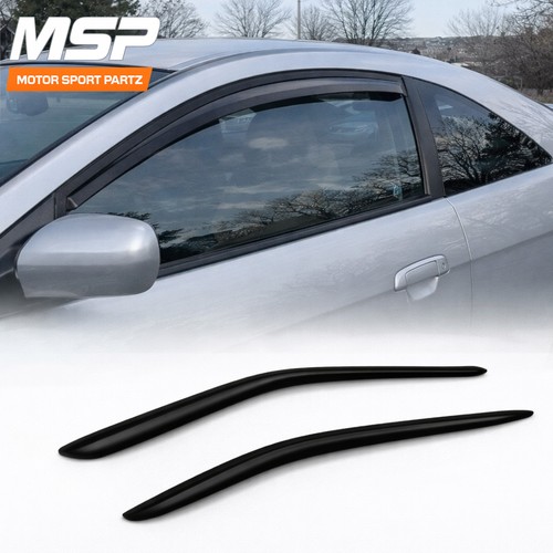 2pcs rain guard - vent, visor