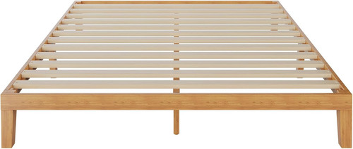 Solid wood full bed - 12",