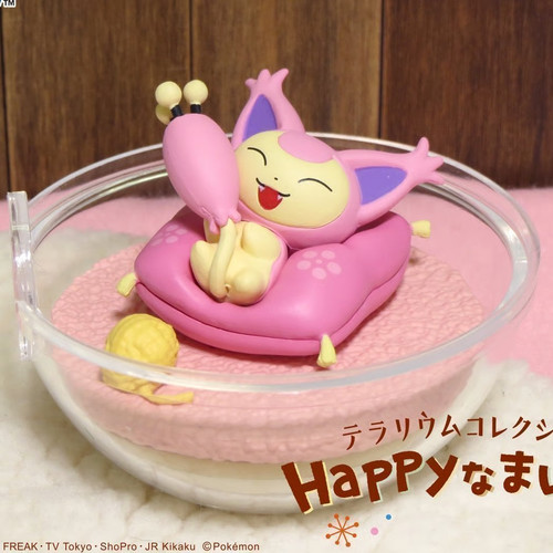 Skitty pokemon ball terrarium - skitty,