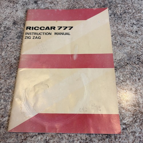 Riccar model 777 - 777,